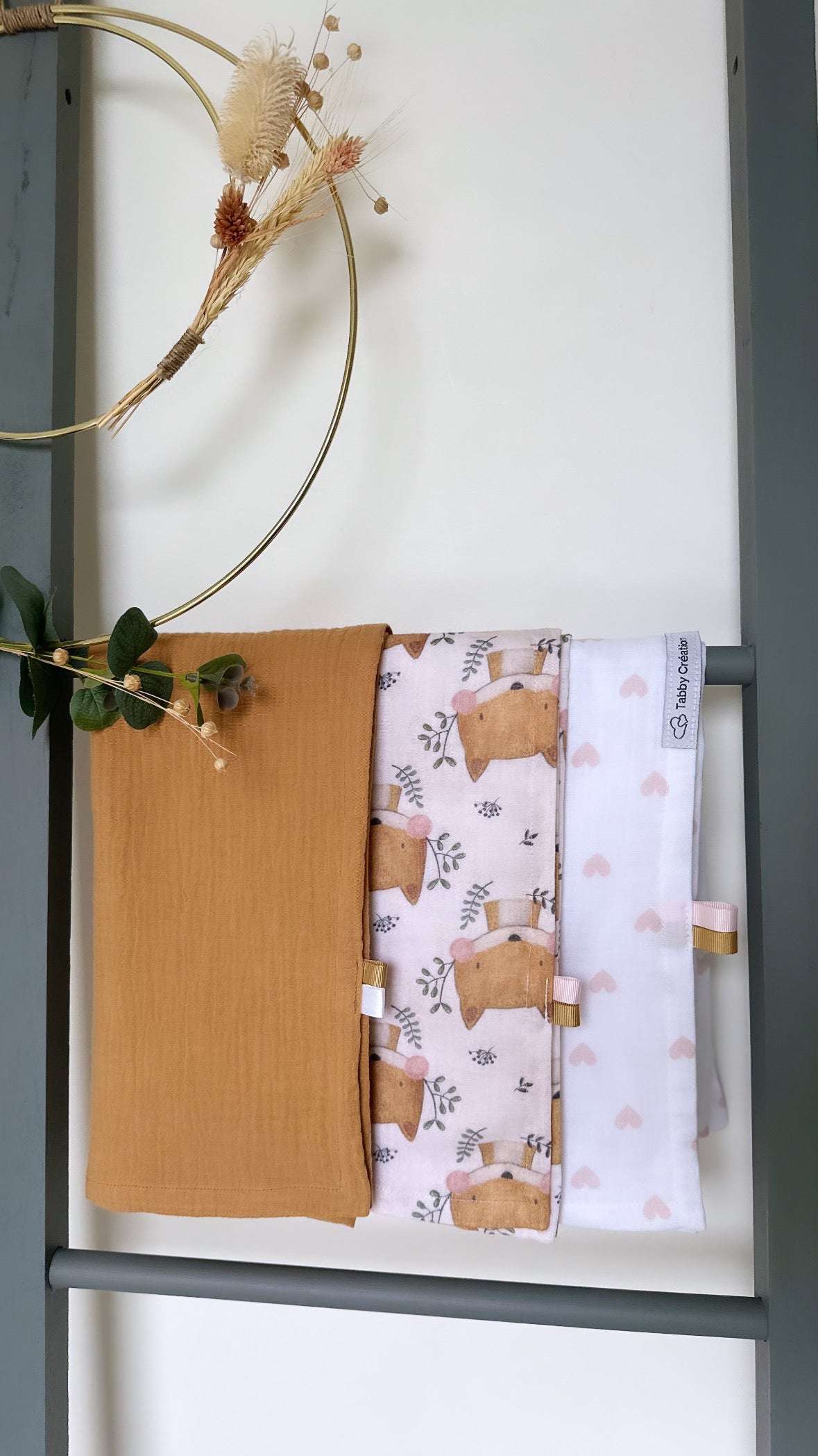 Lot 3 langes bébé Premium ❤️Nouveauté