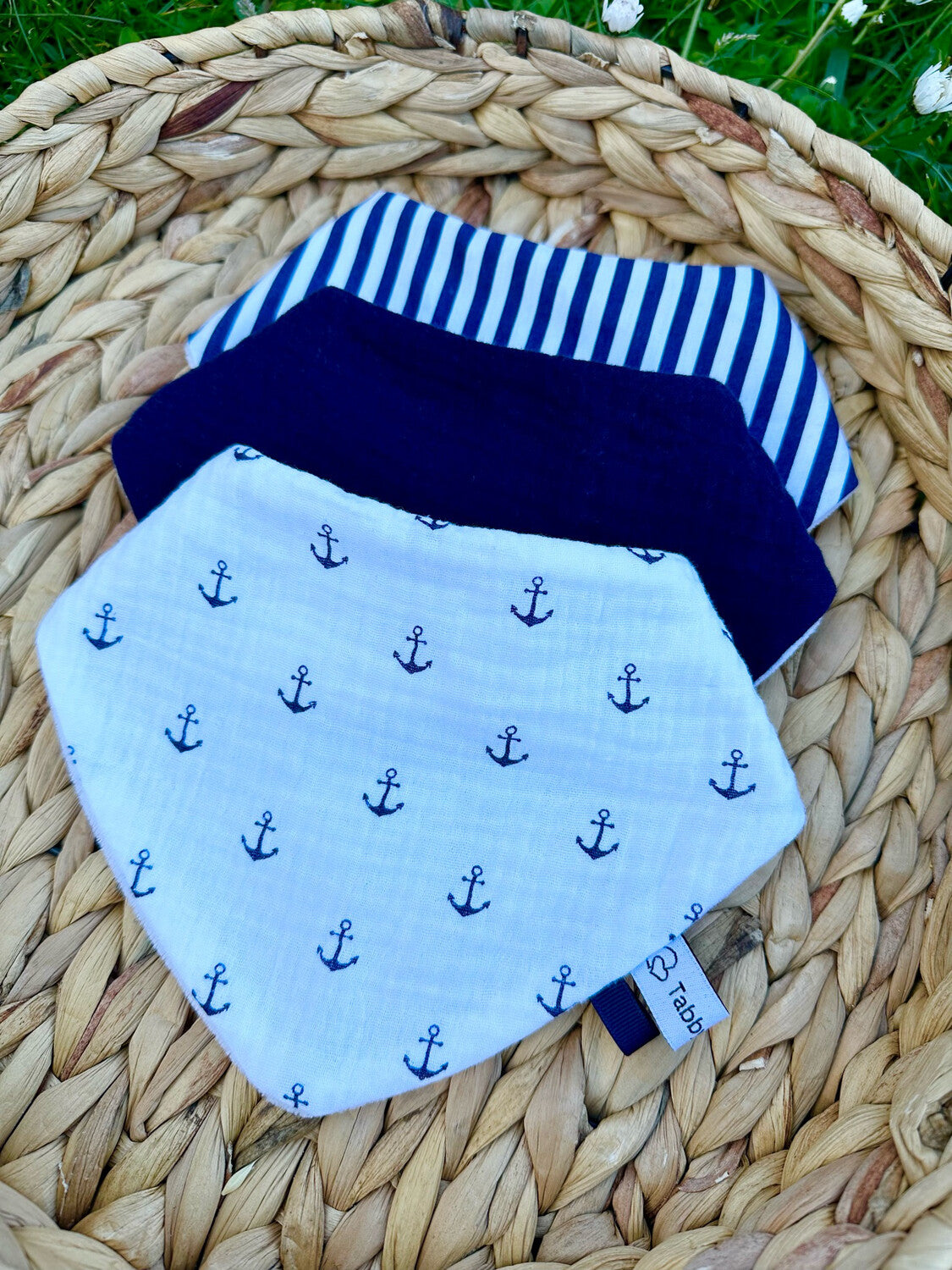 Lot 3 bavoirs bandana ⭐️PROMO