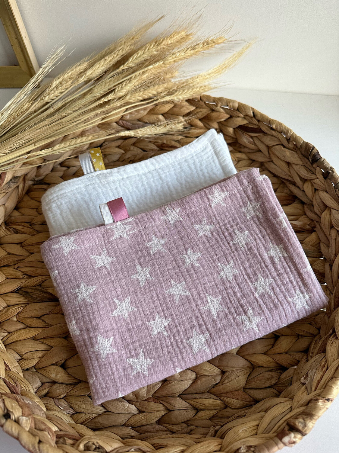 Lot de 2 langes bébé ⭐️ PROMO