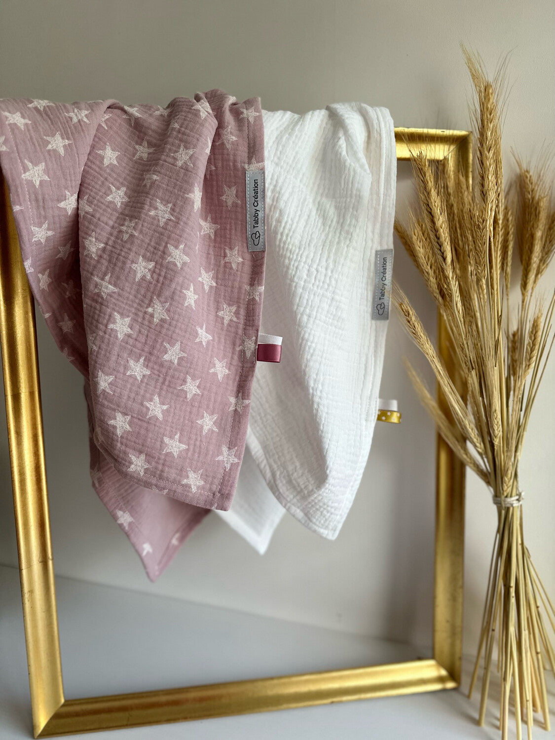 Lot de 2 langes bébé ⭐️ PROMO