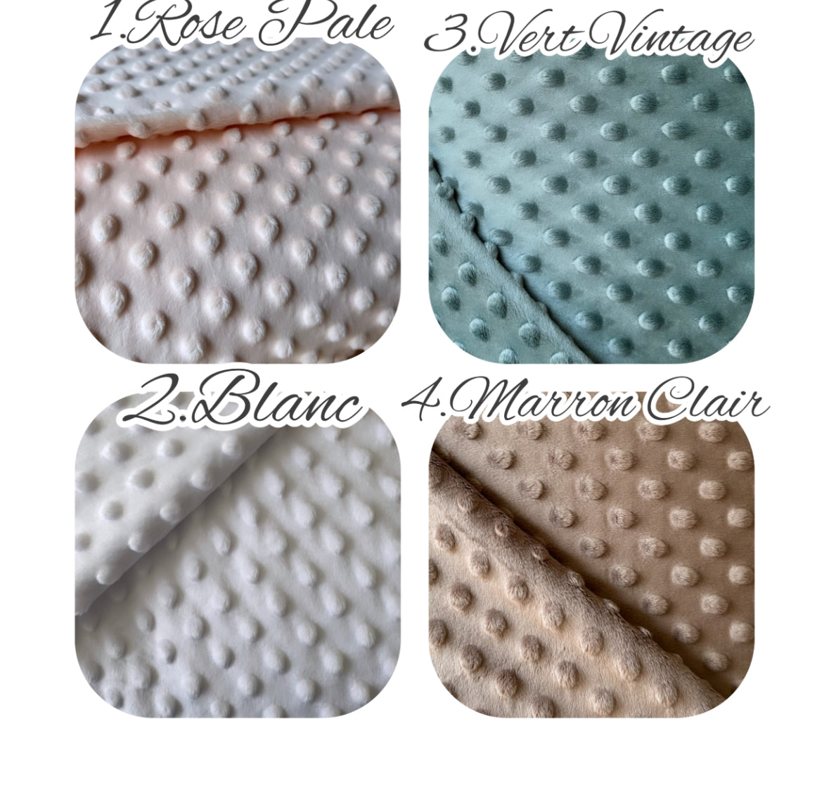Couverture bi face fleuri ( 4 choix couleurs )