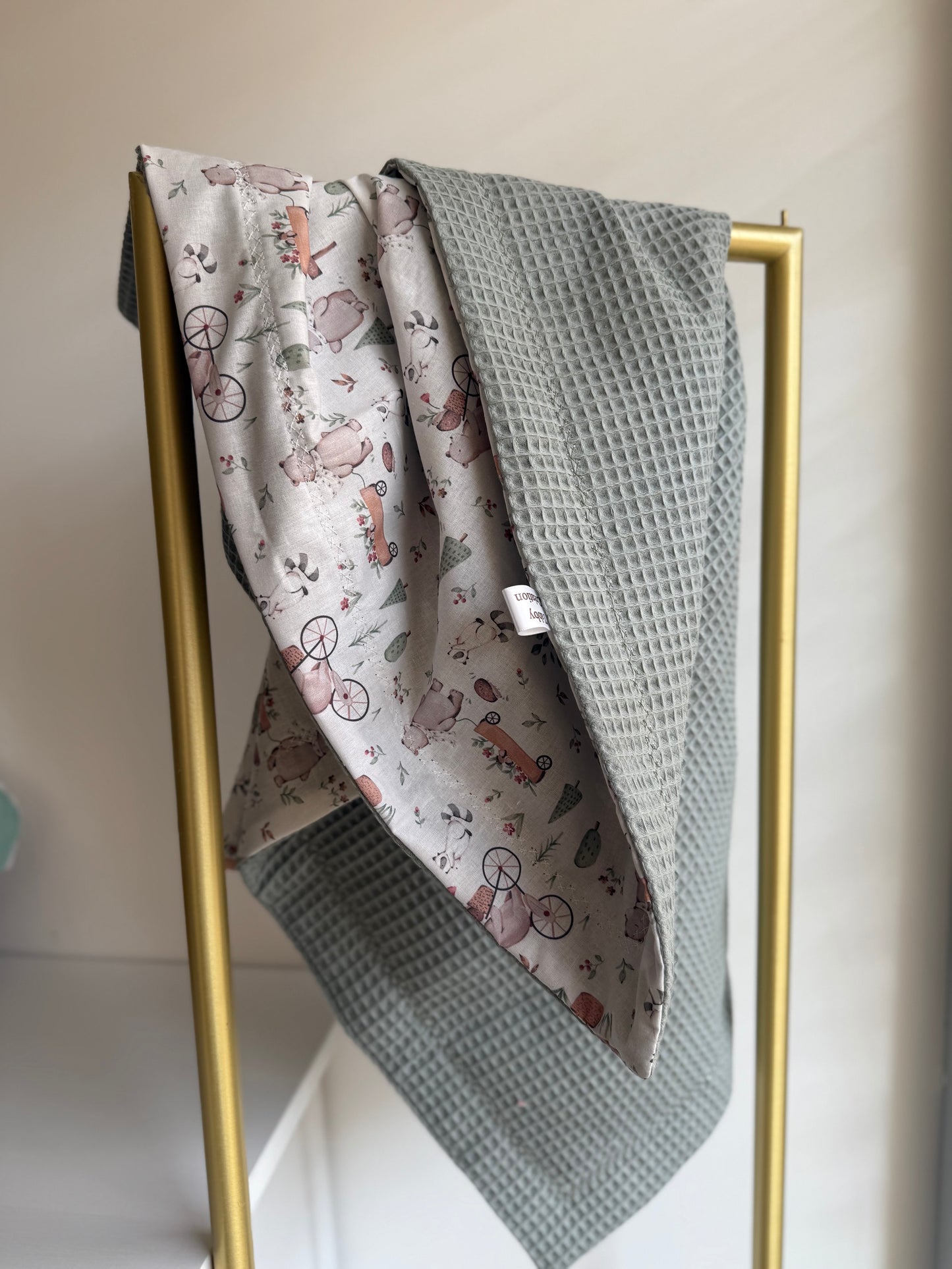 Couverture bébé gaufrée ❤️Nouveauté