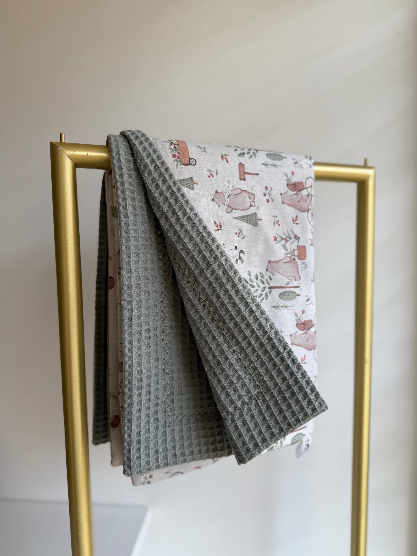 Couverture bébé gaufrée ❤️Nouveauté