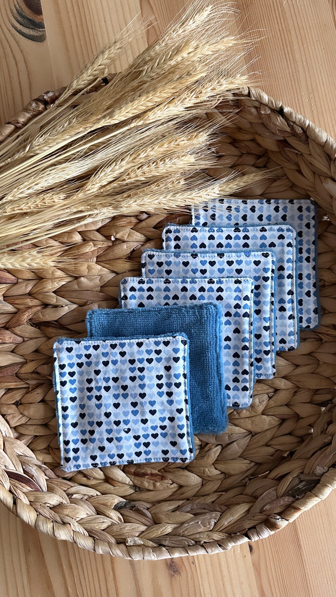 Lot 6 lingettes lavables zéro déchet ⭐️PROMO