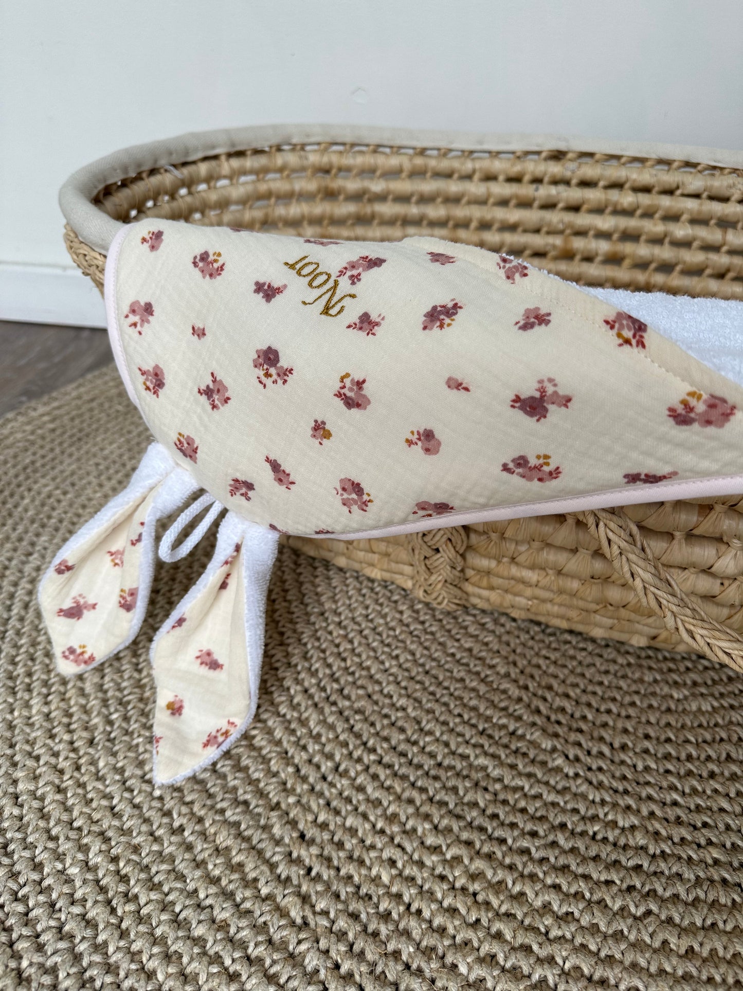 Cape de bain bébé oreilles lapin ❤️Nouveauté