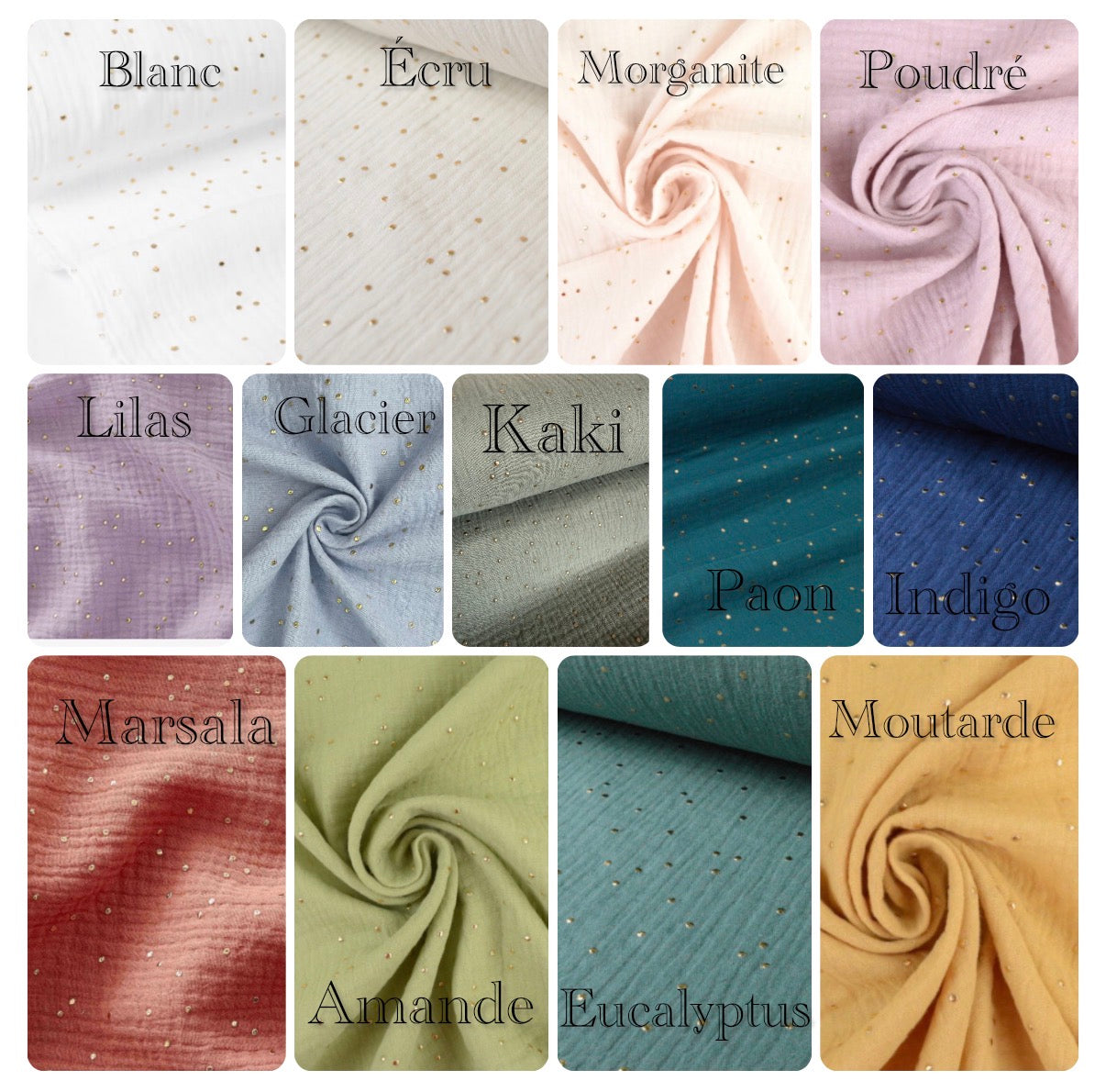 Couverture bébé double face-13 coloris