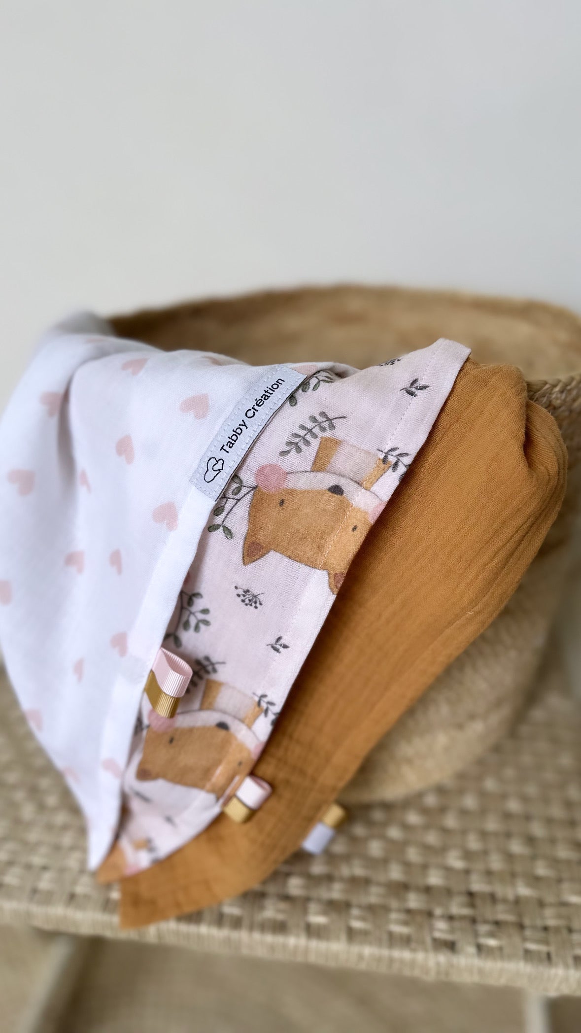 Lot 3 langes bébé Premium ❤️Nouveauté