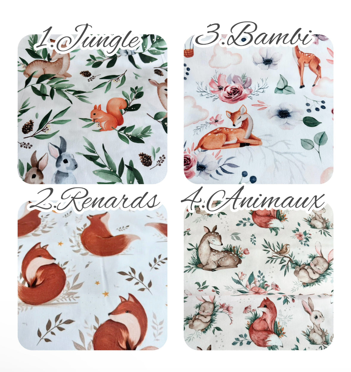 Couverture pour bébé molletonné gaufre bi face *4 coloris