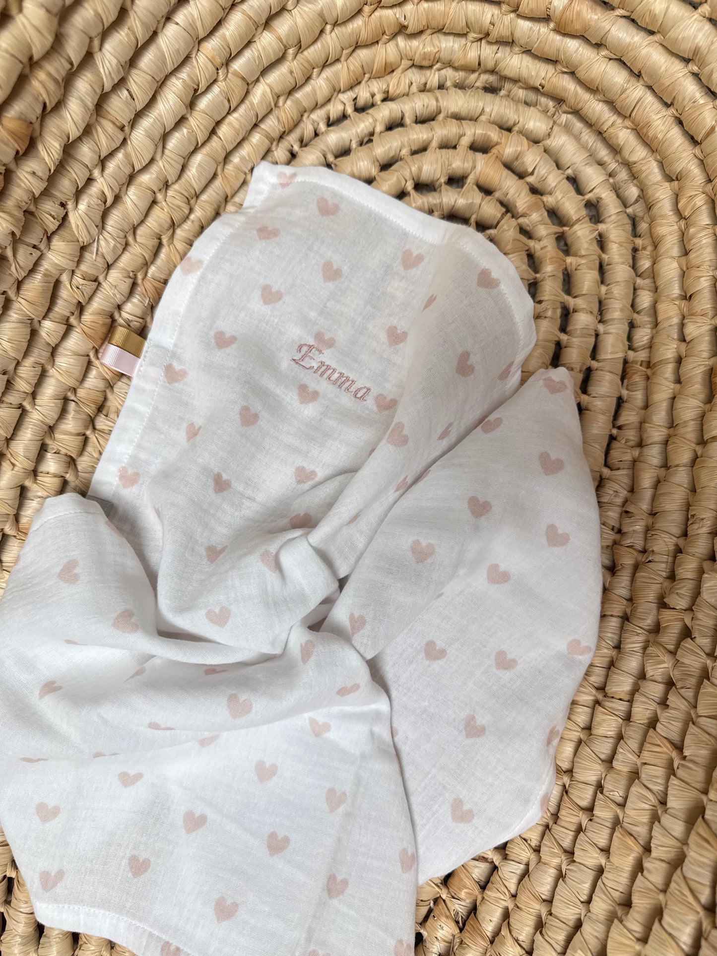 Lange 🩷 en gaze de coton - 3 motifs au choix