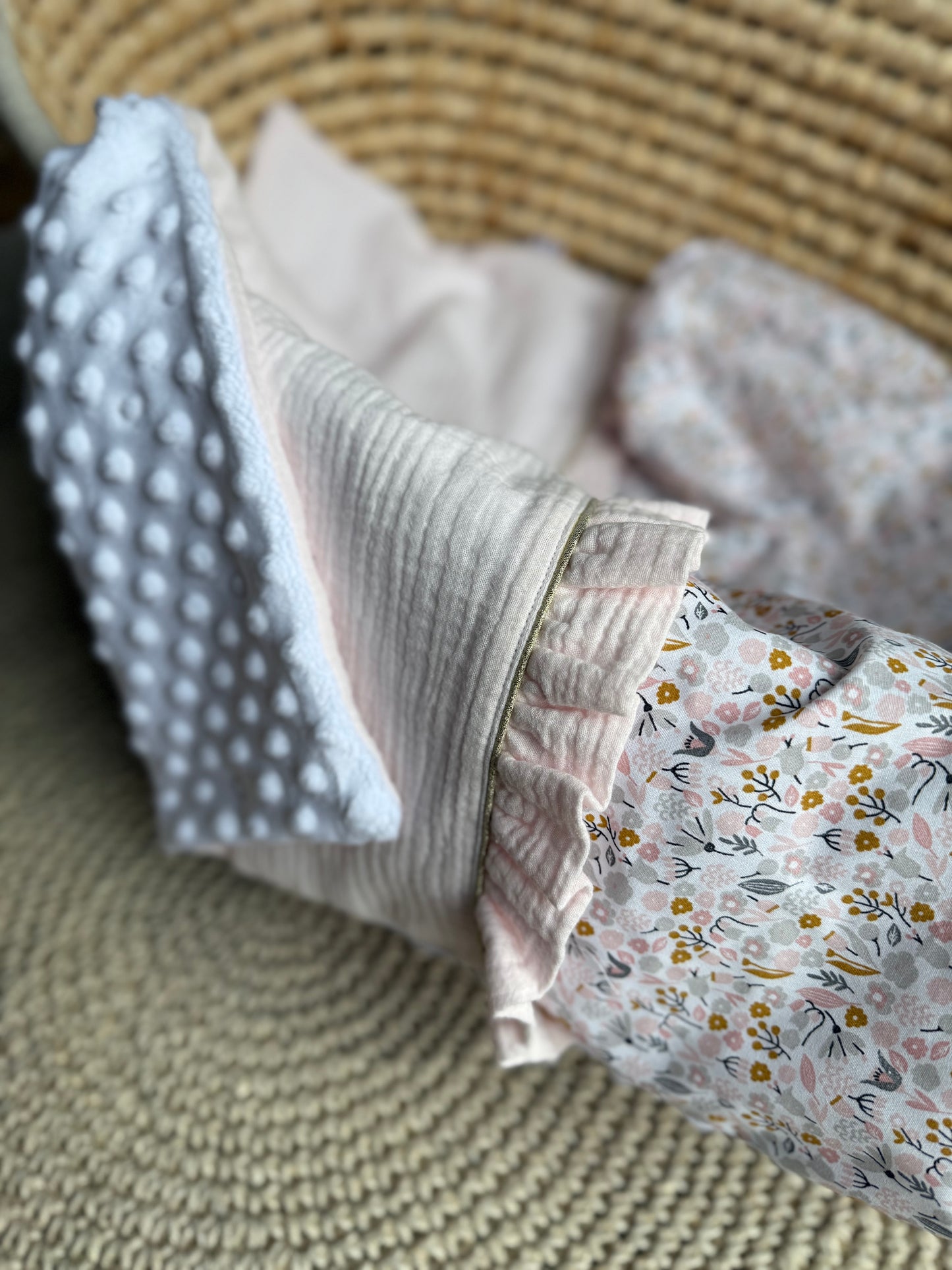 Couverture bébé Frou-Frou personnalisée