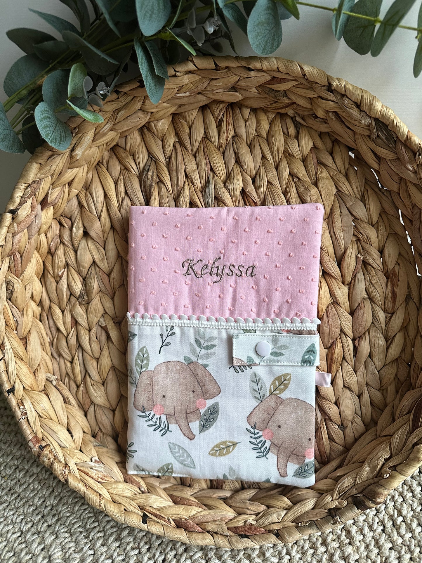 Protège Carnet de santé Finition Bordure ❤️Nouveautés