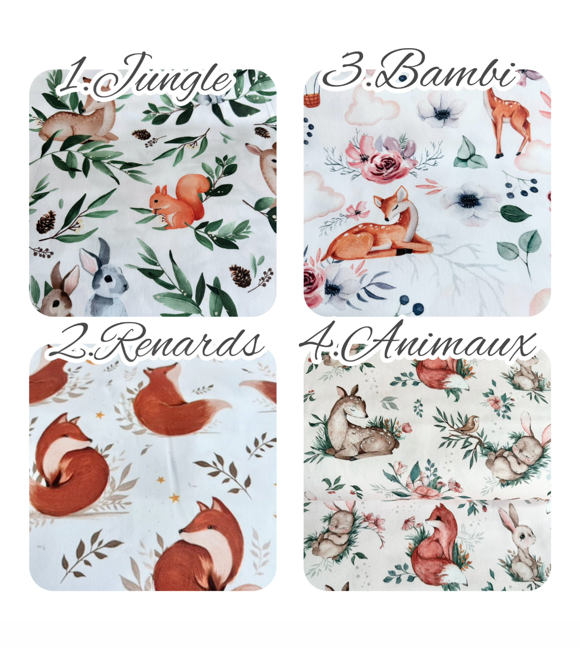 Cape de bain + gant toilette Animaux