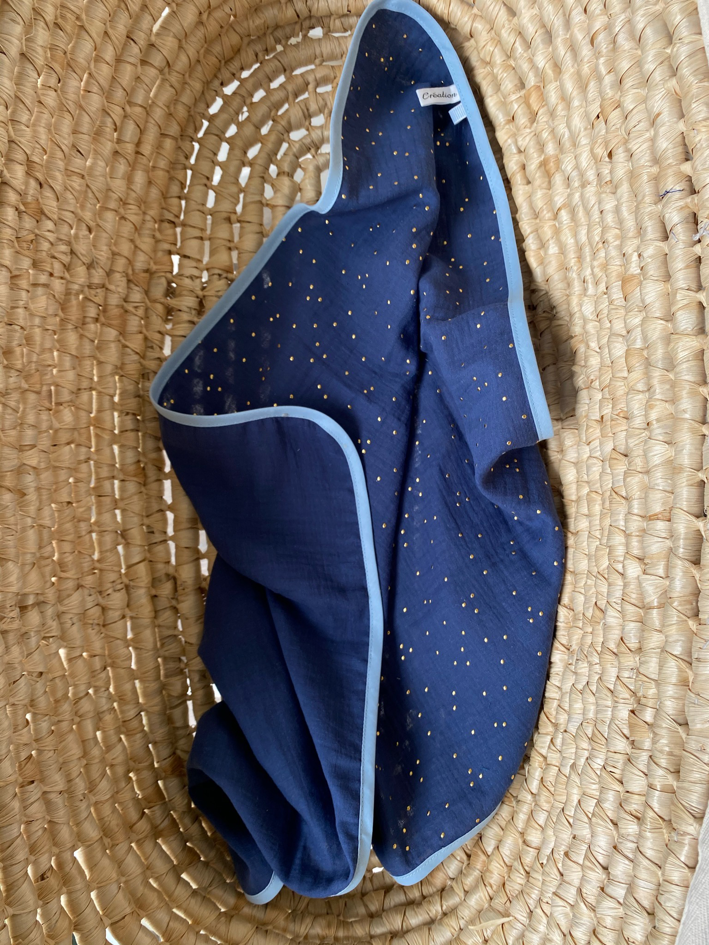 Lange en double gaze de coton