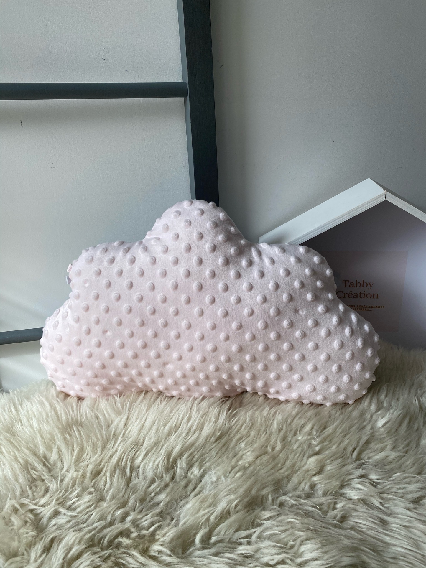 Coussin nuage Gris étoile