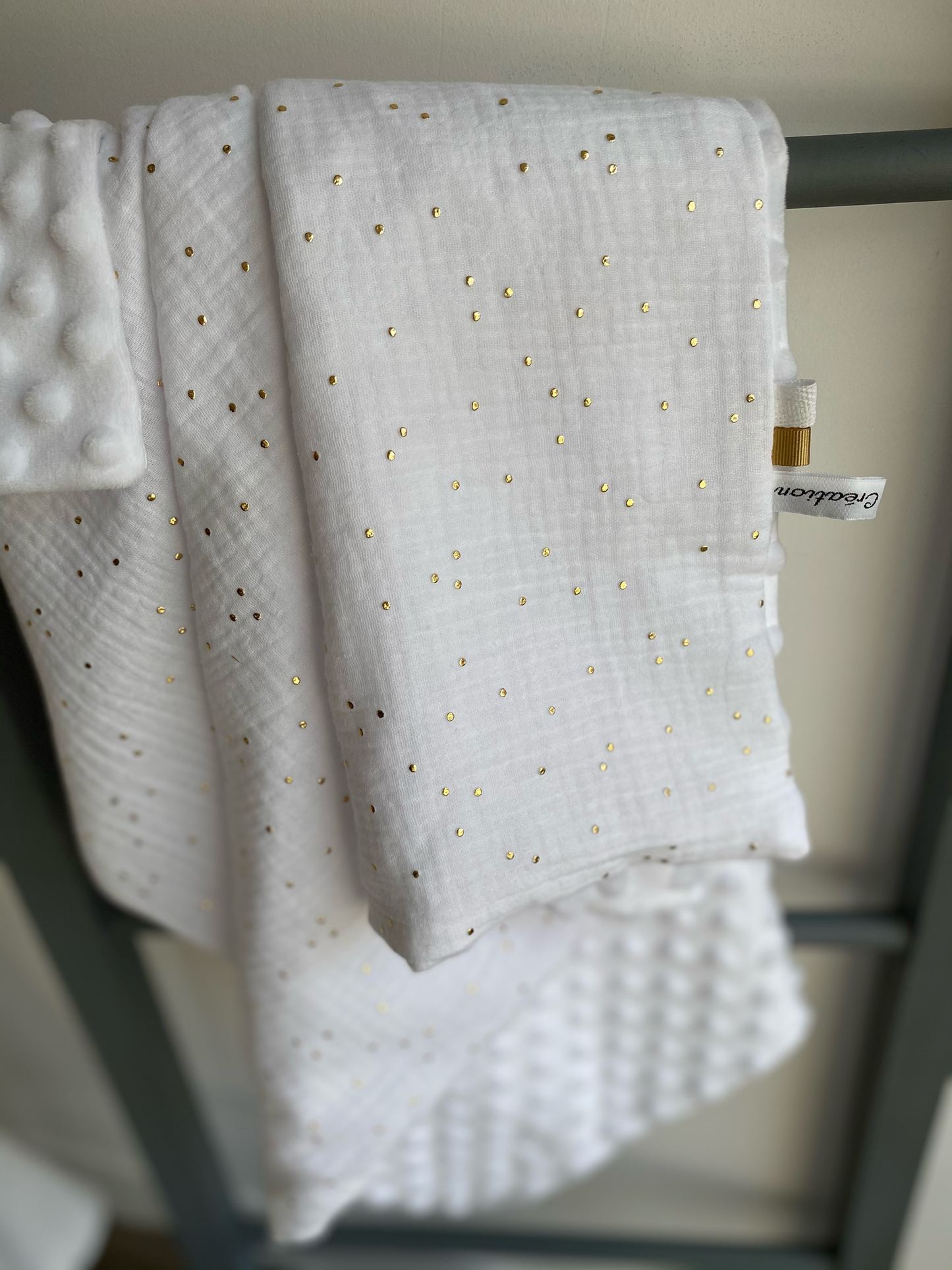 Couverture bébé bi-bace 🎨12 coloris
