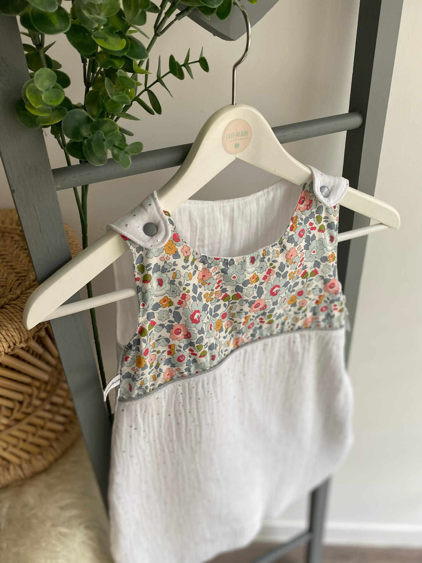 Gigoteuse été en tissu Liberty et gaze de coton ⭐️PROMO