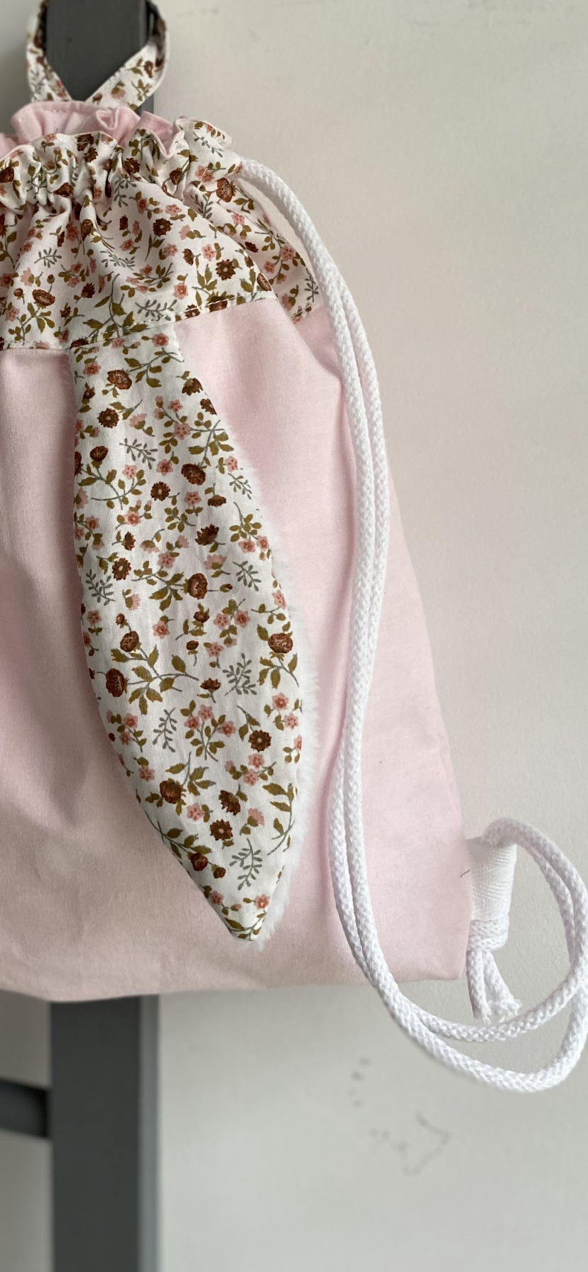 Sac à dos 🐰 Crèche ou Maternelle Lapin Rose