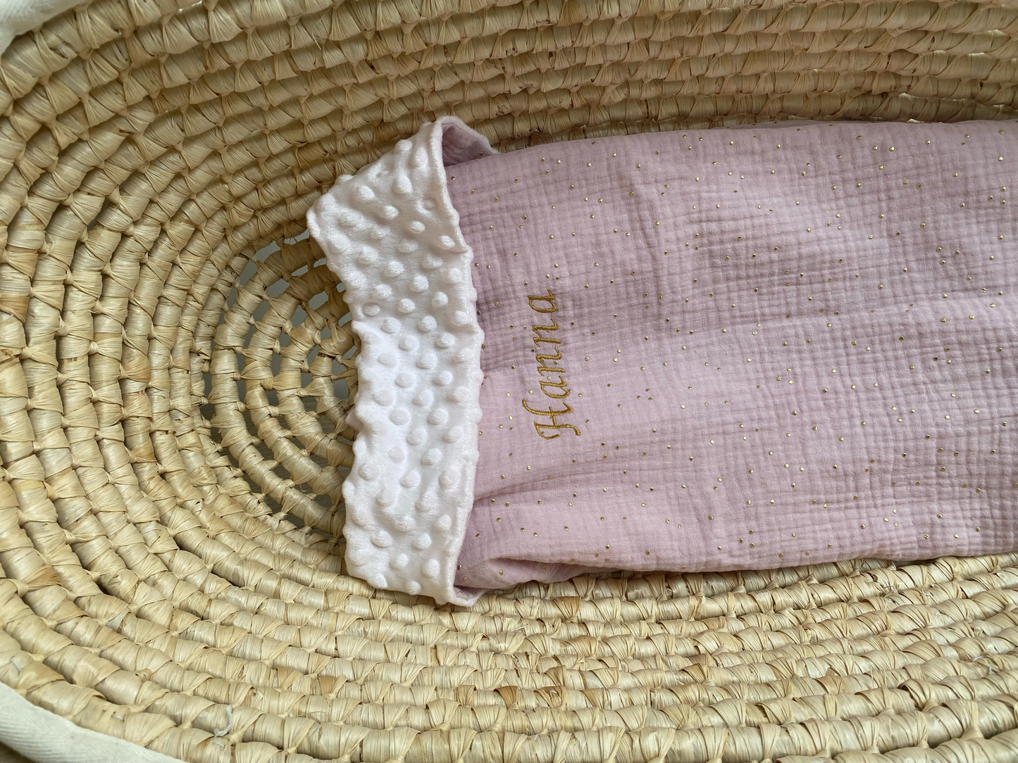 Couverture Rose Poudré