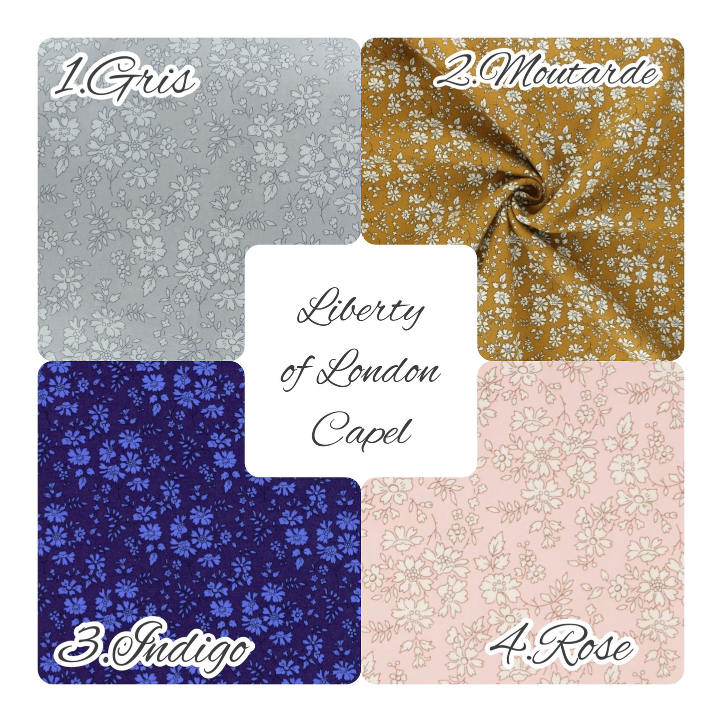 Petite trousse matelassé Liberty of London