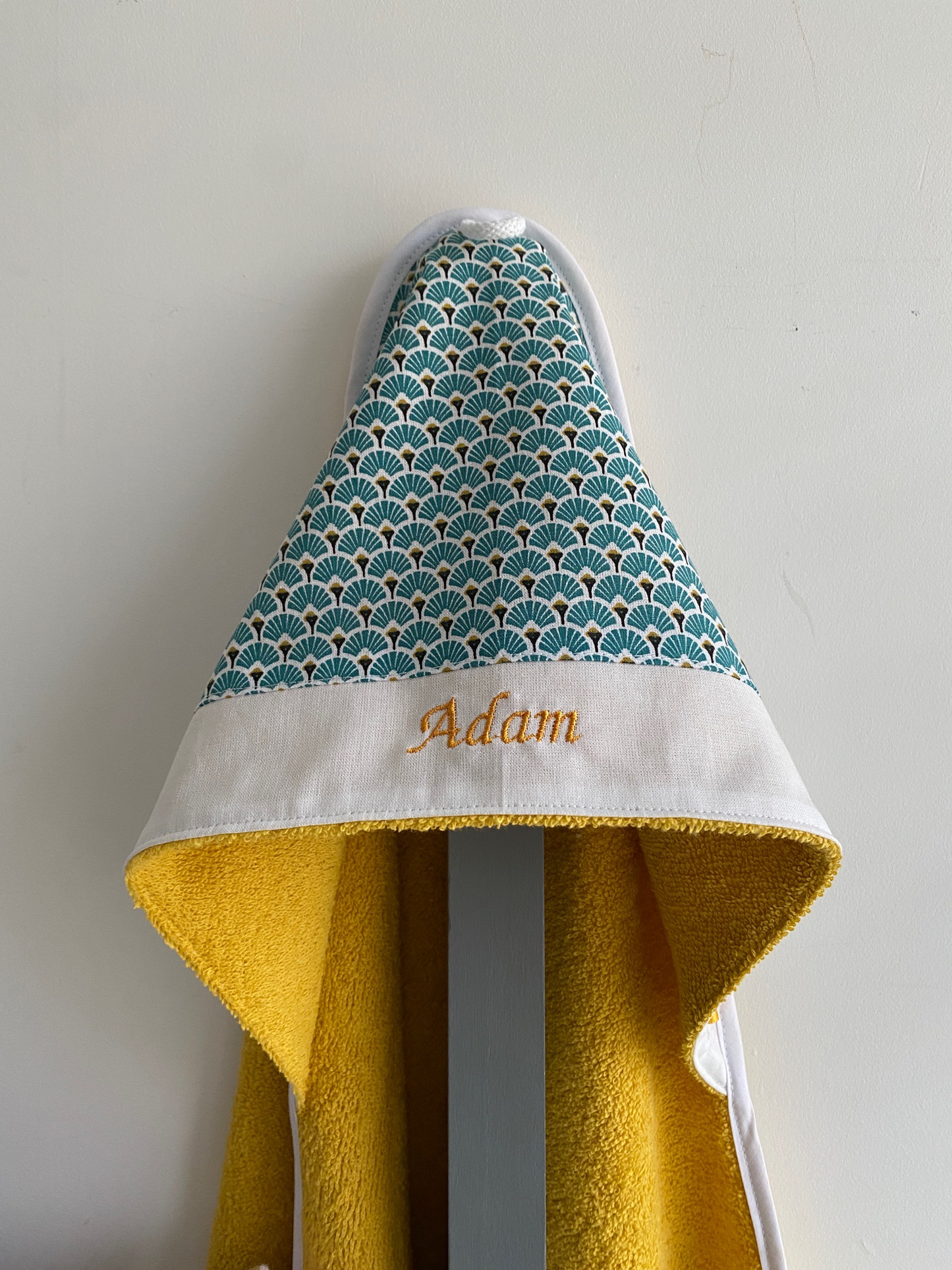 Cape de bain bébé Éventail