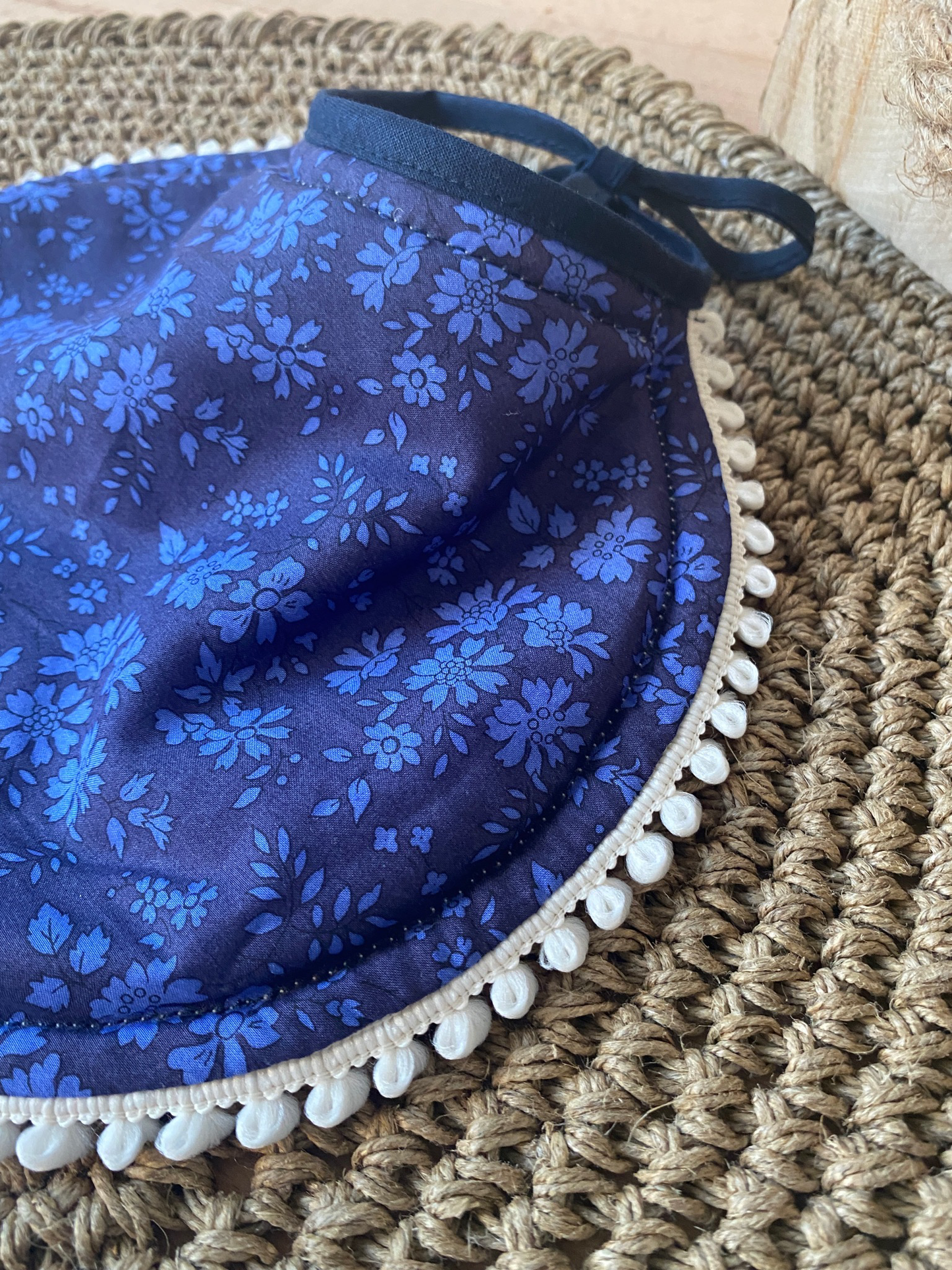 Bavoir rond bébé Liberty Capel - 4 coloris
