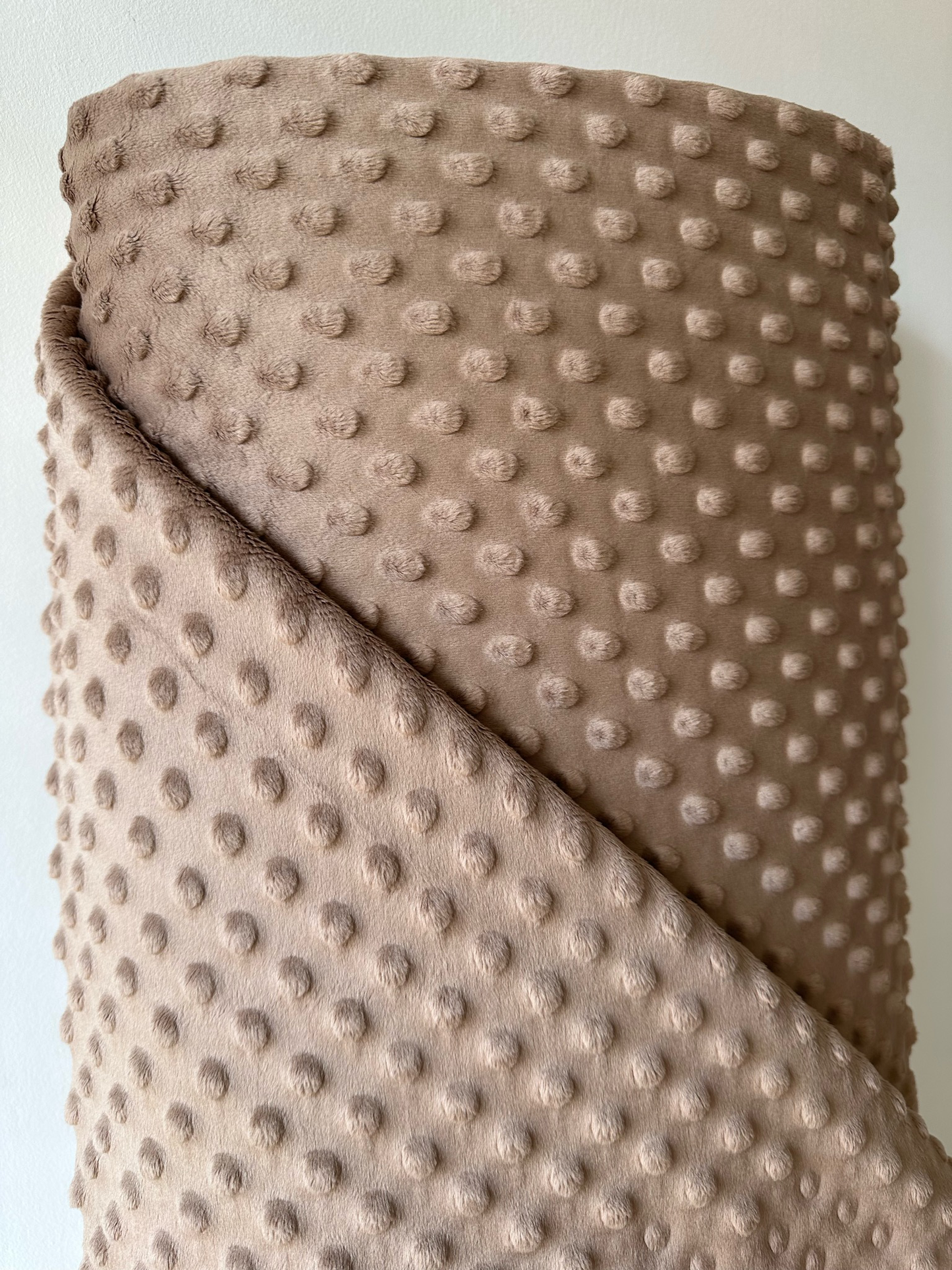 Tissu Minky Premium 380 gr Almondine ⭐️PROMO