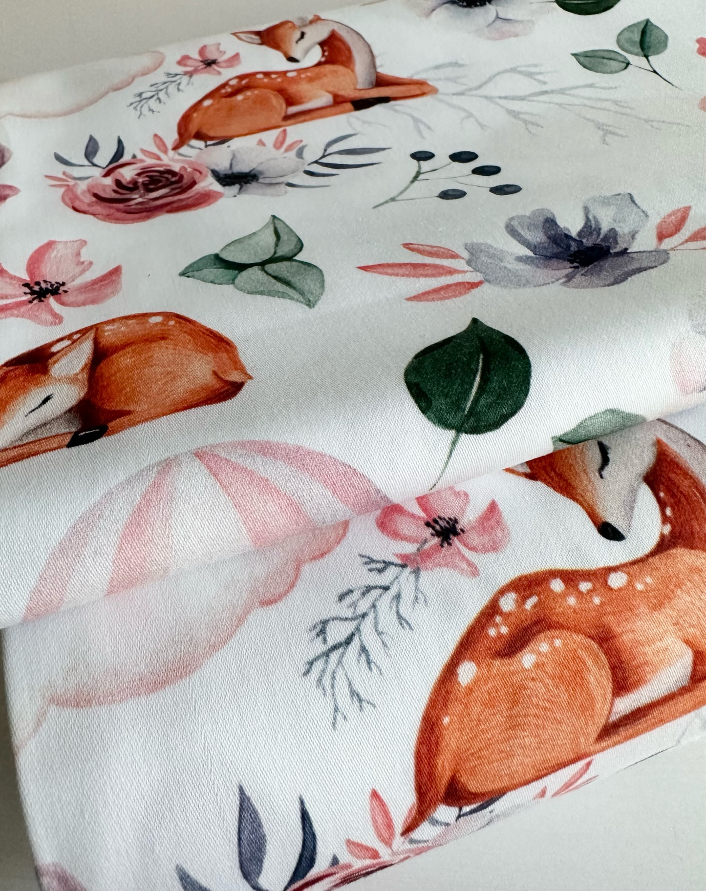 Tissu Satin de coton Bambi Deluxe Premium x50 cm