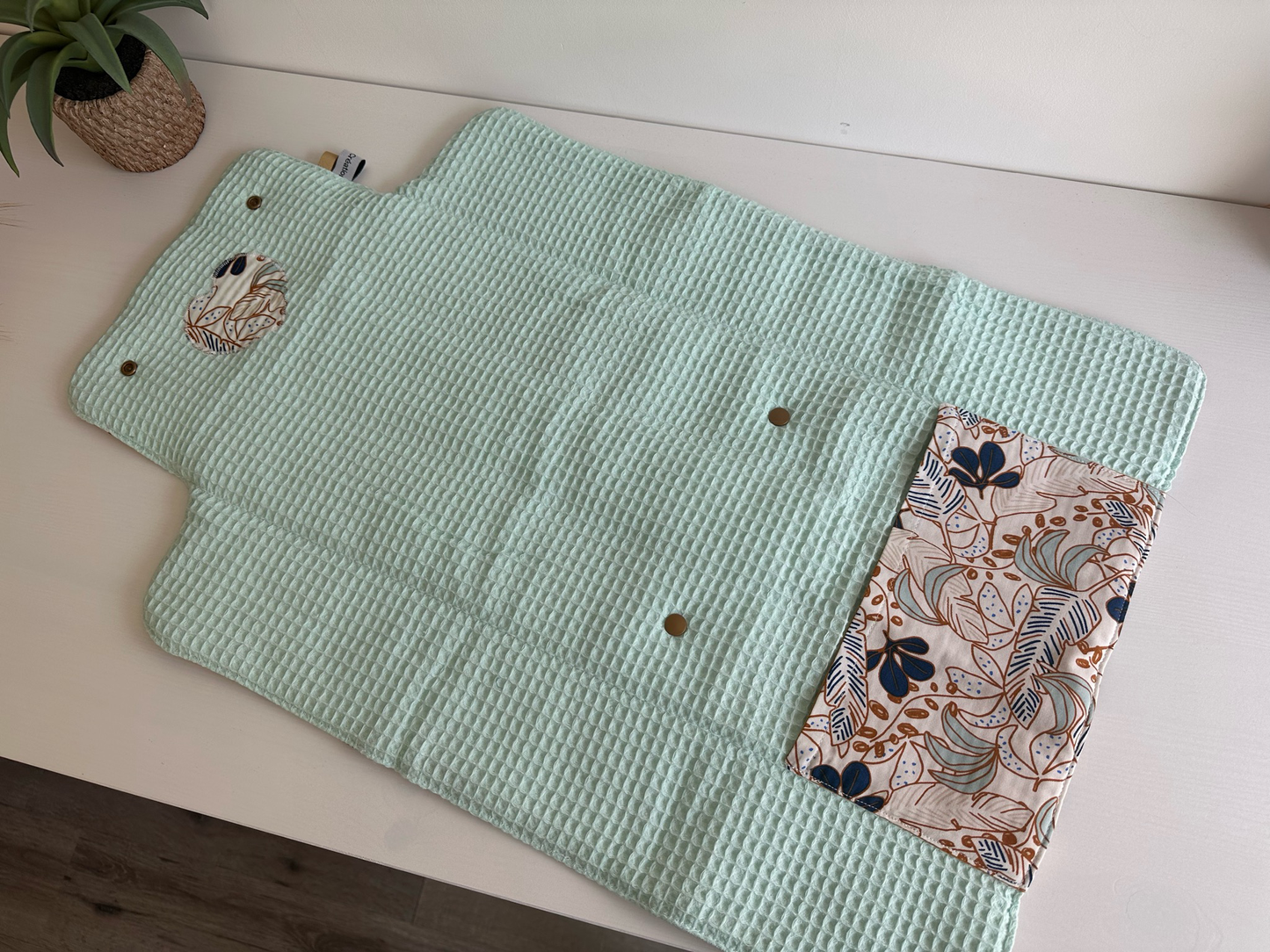 Pochette à langer nomade Fleuri ⭐️PROMO