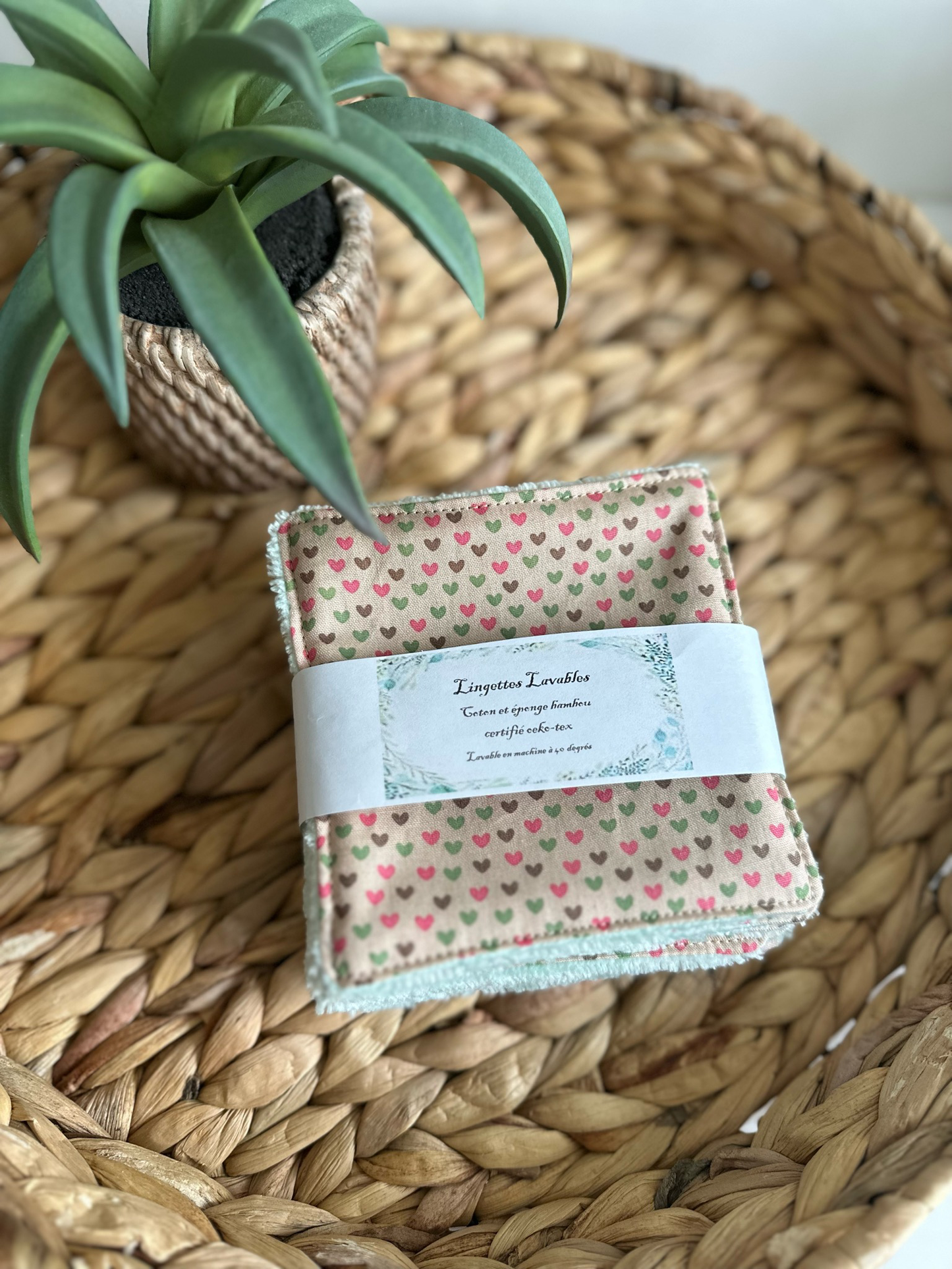 Lot 9 lingettes démaquillantes lavable Zéro déchet ⭐️PROMO