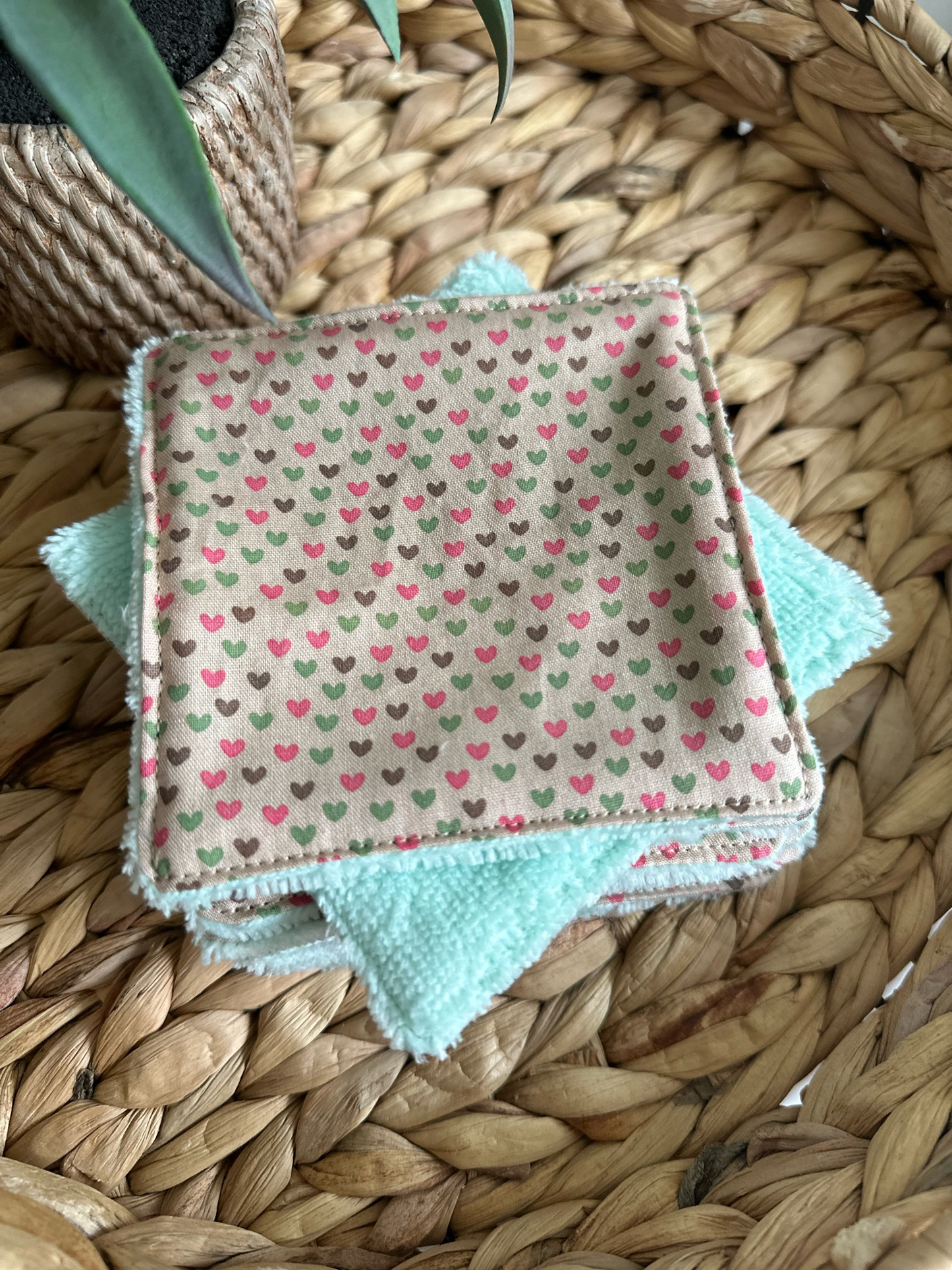 Lot 9 lingettes démaquillantes lavable Zéro déchet ⭐️PROMO