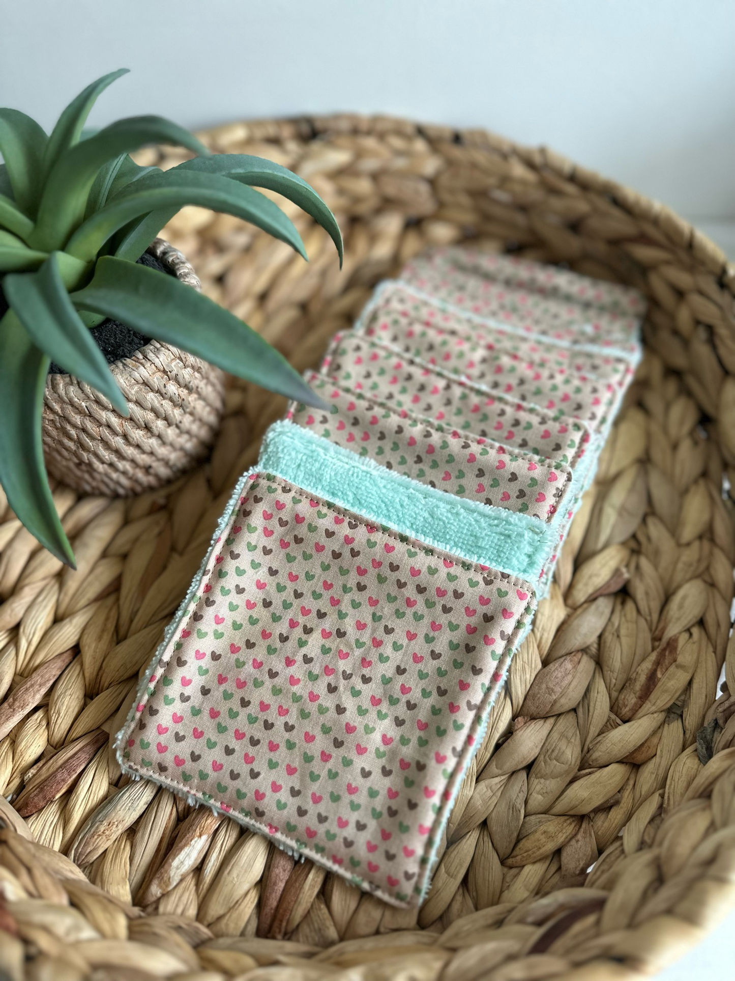 Lot 9 lingettes démaquillantes lavable Zéro déchet ⭐️PROMO