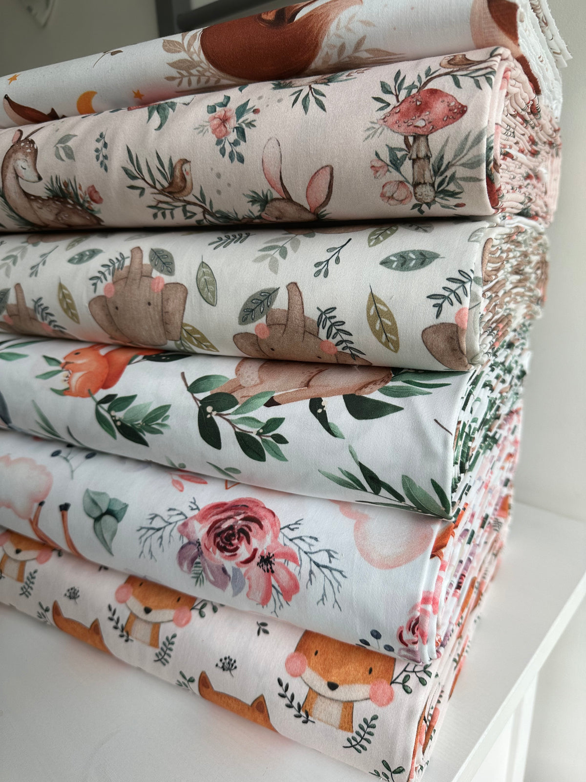 Satin de coton et Coton cretonne