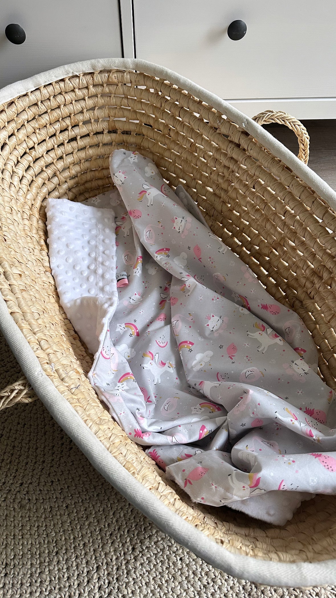 Couverture naissance double Liberty Rose ⭐️PROMO