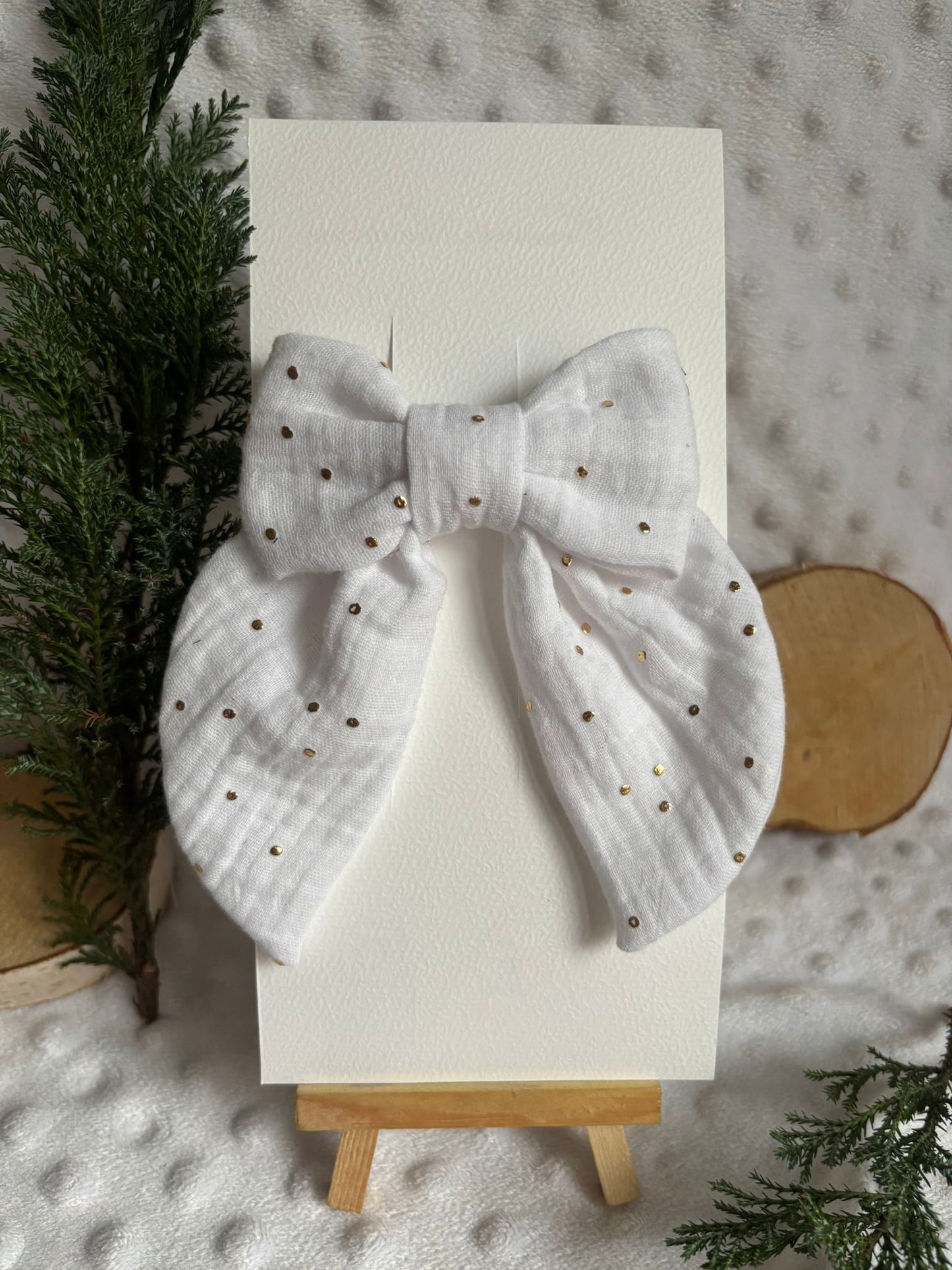 Barrette noeud 🤎Nouveauté