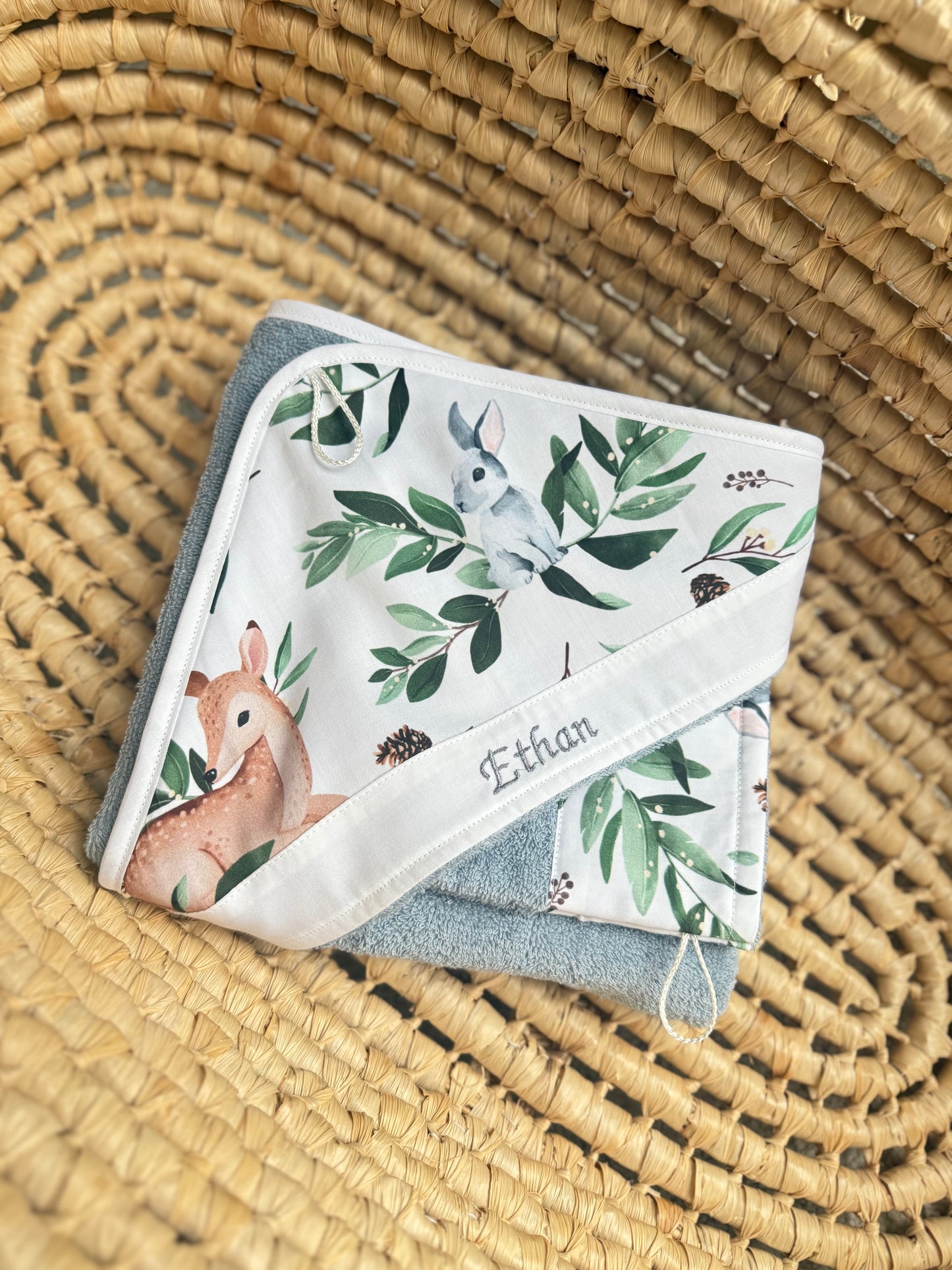 Cape de bain bébé + Gant toilette ❤️Nouveauté