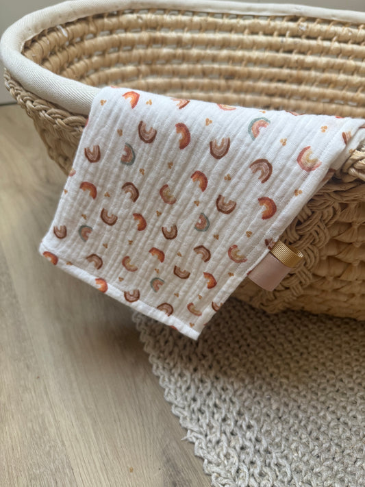 Lange bébé arc-en-ciel - Gaze de coton-Dernier en stock
