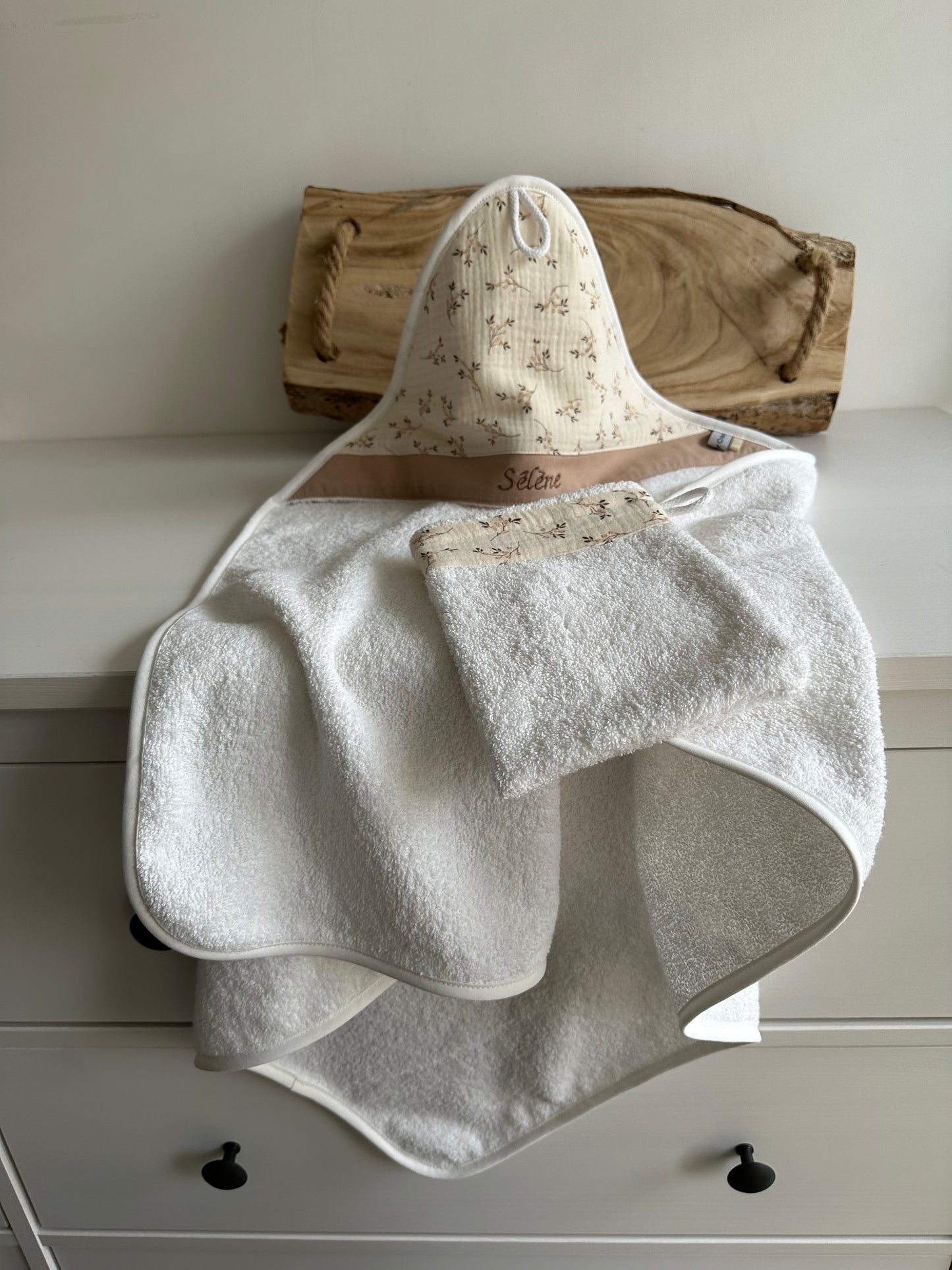 Cape de bain bébé BIO ❤️Nouveauté