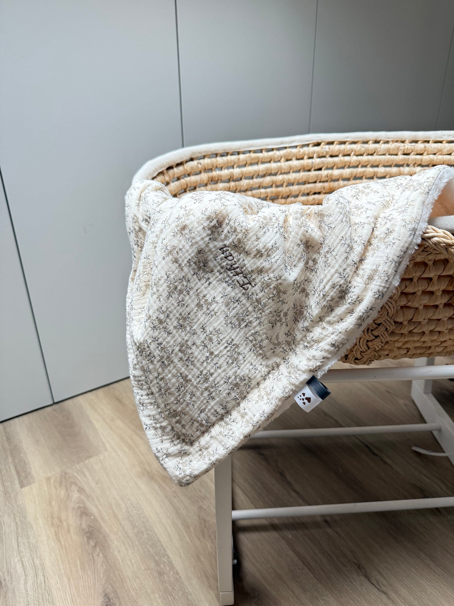 Couverture bébé bi-Face BIO