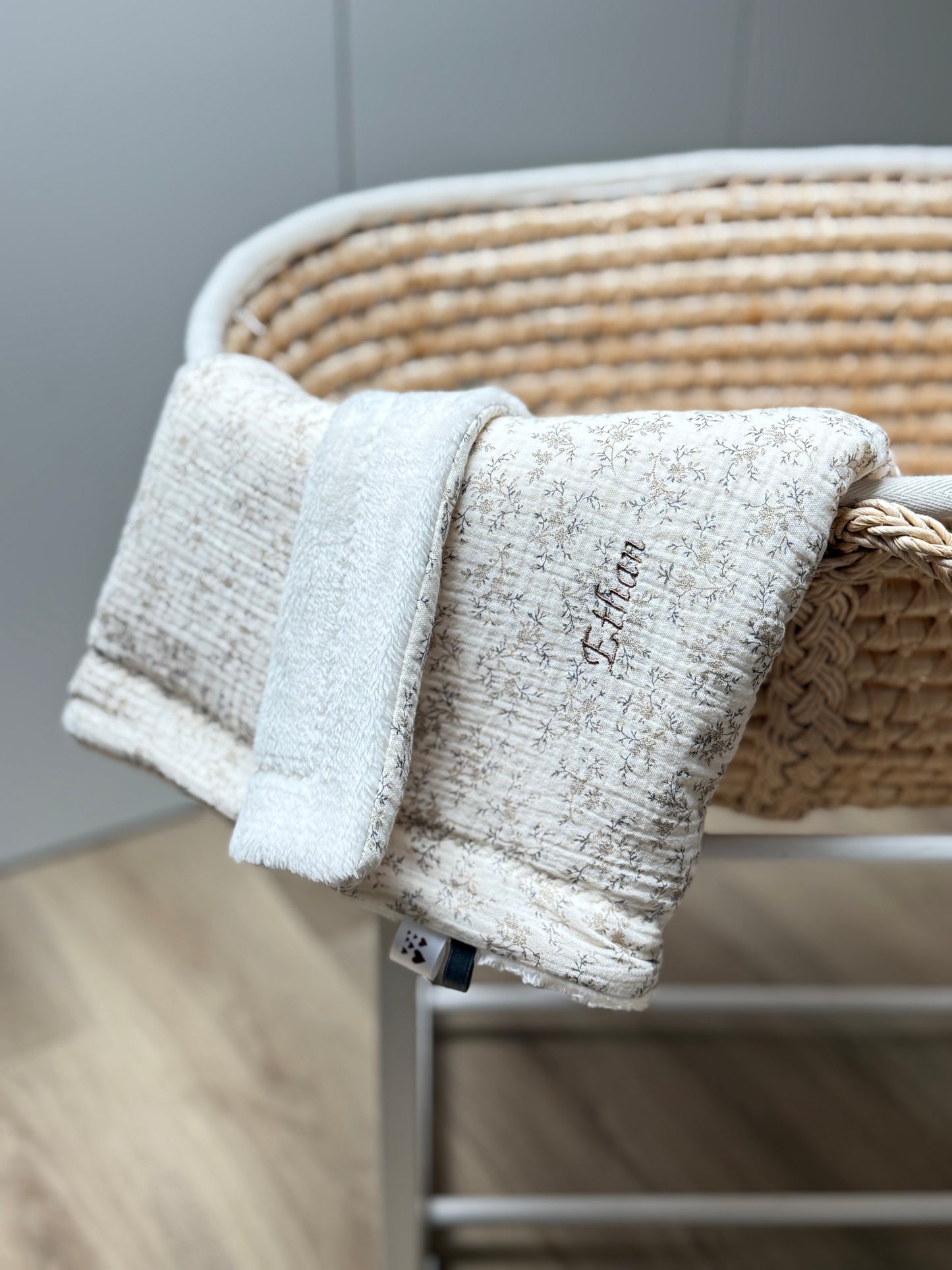 Couverture bébé bi-Face BIO