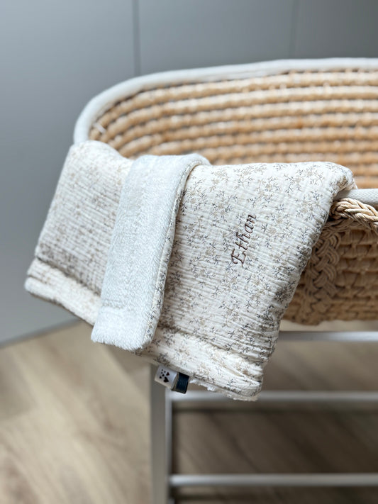 Couverture bébé bi-Face BIO