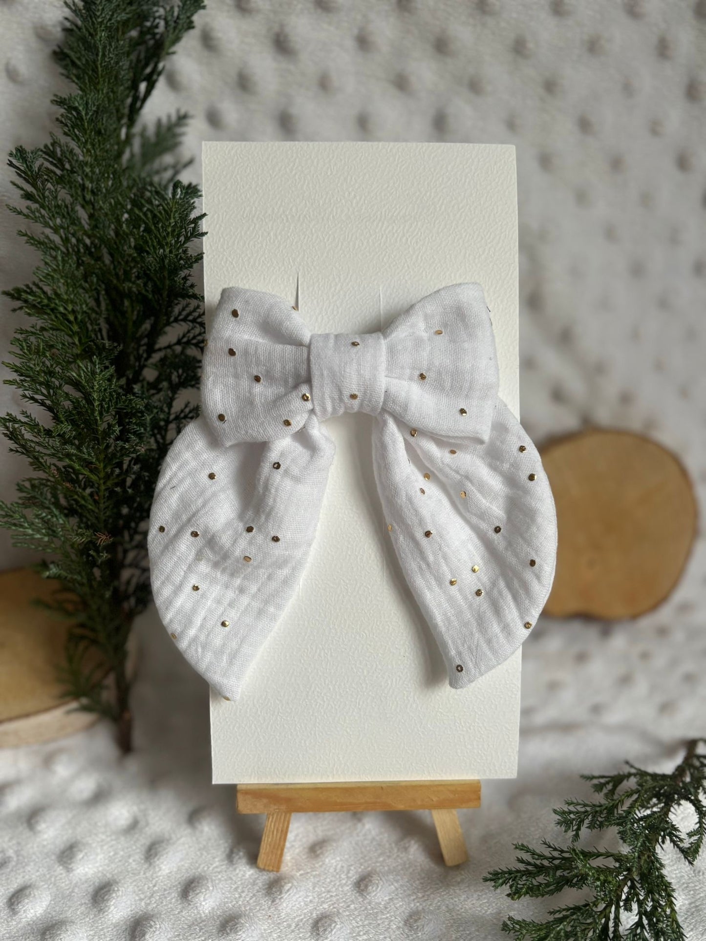 Barrette noeud 🤎Nouveauté