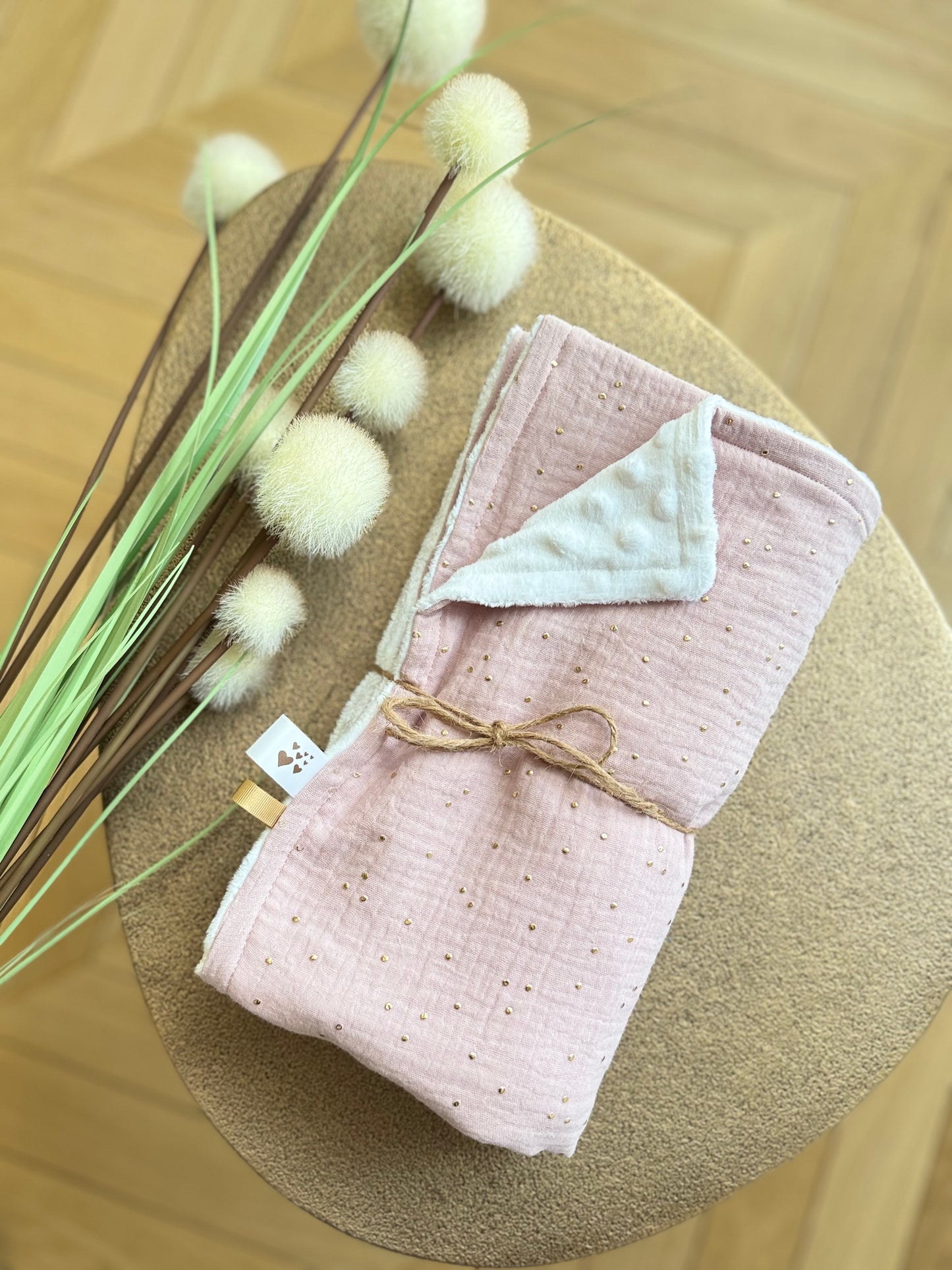 Couverture Rose Poudré