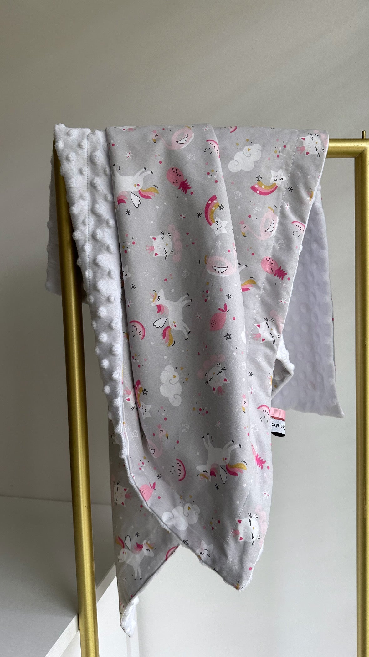 Couverture naissance double Liberty Rose ⭐️PROMO